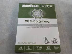lot 8 image: 500 Sheets Boise 8.5 x 11 White Co...