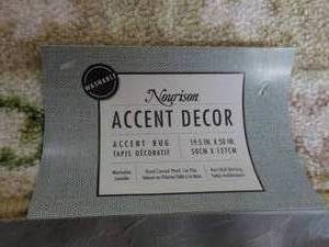 lot 51 image: Nourison Washable 19.5 x 50 Accent...