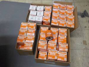 lot 74 image: FRAM Drive Filters and Moto Rad...