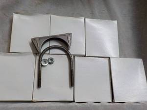 lot 92 image: 8 U Clamps 2 12...