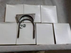 lot 95 image: 8 U Clamps 2 12...