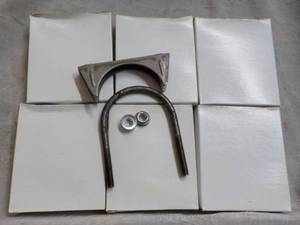 lot 97 image: 7 U Clamps 2 12...