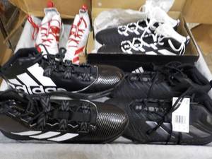 lot 105 image: 4 New Adidas Football Cletes - vari...