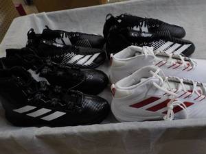 lot 106 image: 4 New Adidas Football Cletes - vari...