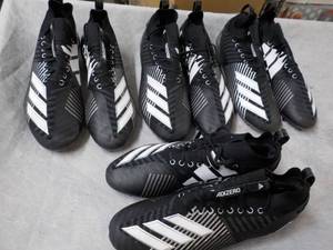lot 109 image: 4 New Adidas Football Cletes - vari...