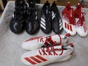 lot 110 image: 4 New Adidas Football Cletes - vari...