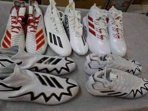 lot 111 image: 5 New Adidas Football Cletes - vari...