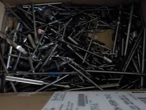 lot 156 image: Box of Drill Bits various sizes an...
