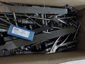 lot 161 image: Box of Drill Bits various sizes an...