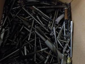 lot 163 image: Box of Drill Bits various sizes an...