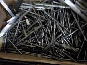lot 166 image: Box of Drill Bits various sizes an...