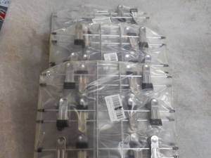 lot 182 image: 3 PantsSkirts Vertical Hangers...