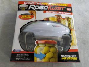 lot 191 image: Robo Twist Electric Jar Opener...
