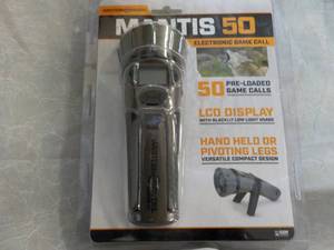 lot 195 image: Mantis 50 Electronic Game Call 50 p...