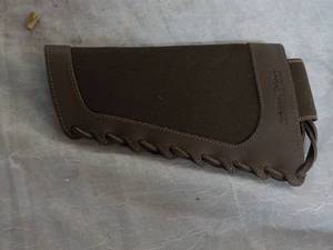 lot 198 image: Durable Rifle Buttstock Shell Pouch...