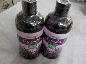 lot 269 image: 2 Lavendar 16 oz bottle Essential O...
