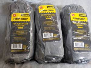 lot 270 image: 36 pair size L Firm Grip Work Glove...