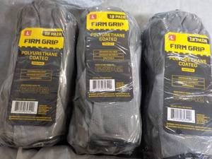 lot 271 image: 36 pair size L Firm Grip Work Glove...