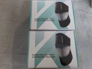 lot 292 image: 2 Heated Vibration Knee and Shoulde...
