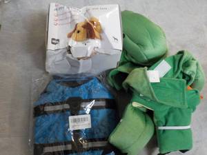 lot 296 image: Puppy Toys and Vest...