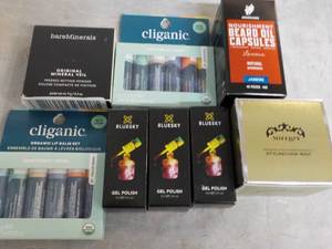 lot 315 image: Lip Balm, Gel Polish, Hair and Bear...