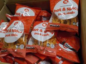 lot 344 image: Case of 24 Circle K Chicharrnes H...