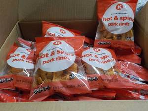 lot 347 image: Case of 24 Circle K Chicharrnes H...