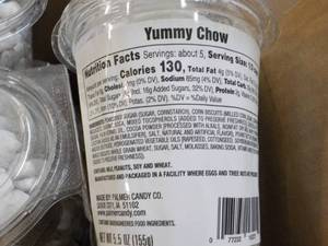 lot 352 image: Case of 12 Yummy Chow 5.5 oz each...