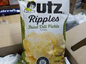 lot 356 image: Case of 14 Bags 7.5 oz each UTZ Rip...
