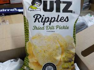 lot 358 image: Case of 14 Bags 7.5 oz each UTZ Rip...