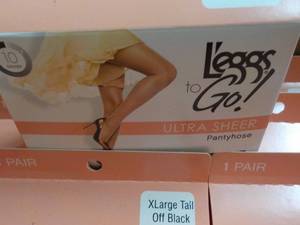 lot 380 image: Case of LEGGS to Go Large Tall Pant...