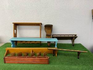 lot 48 image: Wood Shelves