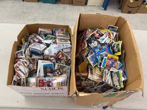 lot 71 image: 2 Large Boxes of Sports Cards