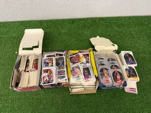 lot 75 image: Basketball Cards - Michael Jordan, Larry Bird, Magic Johnson