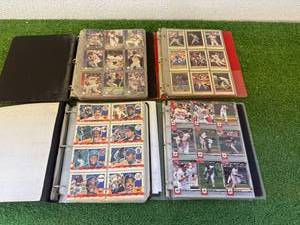 lot 82 image: Binders of Baseball Cards