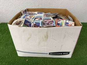 lot 87 image: Large Box of Trading Cards