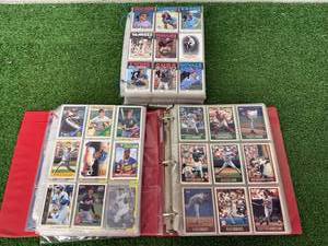 lot 94 image: Binders of Baseball Cards