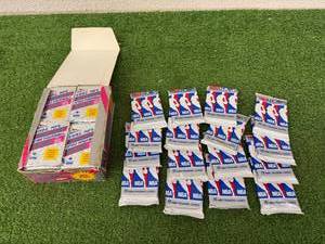 lot 100 image: Sealed Packs 1991 Pacific Pro Football Plus & NBA Hoops Trading Cards