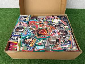 lot 104 image: Boxed of Mixed Sports Trading Cards