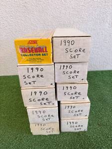 lot 109 image: 1990 Score Baseball Sets - 1 Factory Sealed