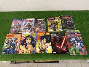 lot 148 image: Mixed Lot Books - Transformers, Wonder Woman, Marvel & DC