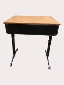 Lot of 9 Adjustable School Desks  Simple & Practical