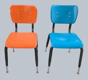 Color Pop Classroom Chairs  Retro Cool