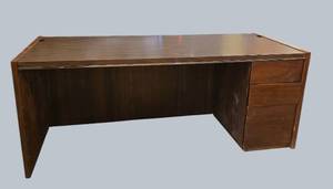 Executive Wood Desk  Bold, Spacious & Built to Last