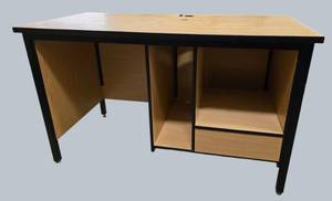 Heavy-Duty Metal Desk – 60” x 30” Work Surface | 36” Tall