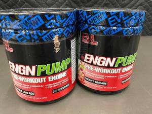lot 13 image: Trol - EVLution Nutrition ENGN PUMP Pre-Workout Engine Cherry Limeade 9.52 oz - 2-Pack