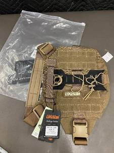 lot 17 image: K2 - Spanker DG124 COB Size S Tactical Dog Vest - MOLLE Training Harness