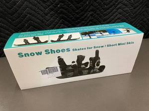 lot 52 image: Mpls - Snow Shoes Skates for Snow Short Mini Skis