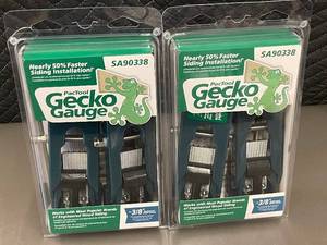 lot 59 image: Mpls - PacTool Gecko Gauge SA90338 LP Siding Tool 38 in - 2-Pack