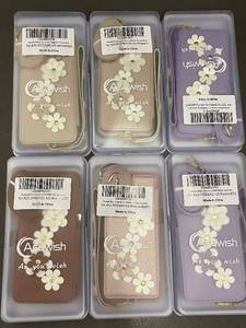 lot 132 image: Asuwish Phone Cases for A53-SY001HD-US - Rose Gold  Beige  Purple (Lot of 6)
